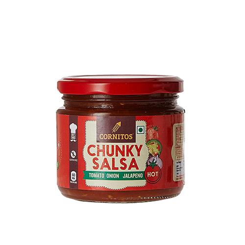 CORNITOS CHUNKY SALSA HOT 330g